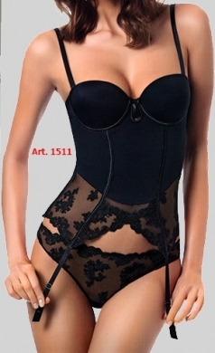 CORSET ITALIANO FINO ART. 1511 Lenceria Fina Ropa Intima de Mujer Lenceria Italiana Corseteria fina Ropa interior de mujer